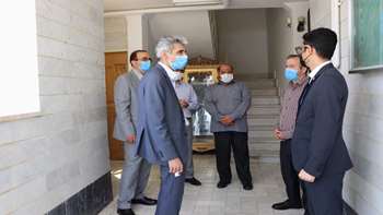بازدید دکتر دانائی رئیس دانشگاه علوم پزشکی استان سمنان از مجتمع اقامتی شبکه بهداشت و درمان شهرستان مهدیشهر99.05.15